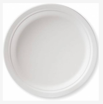 White Paper Plate - 7 inch - 1000 Qty