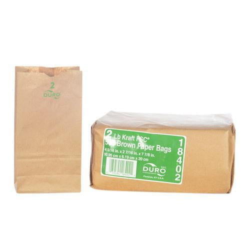 Duro Bag 1# Kraft Brown Paper Bags (500 ct.)