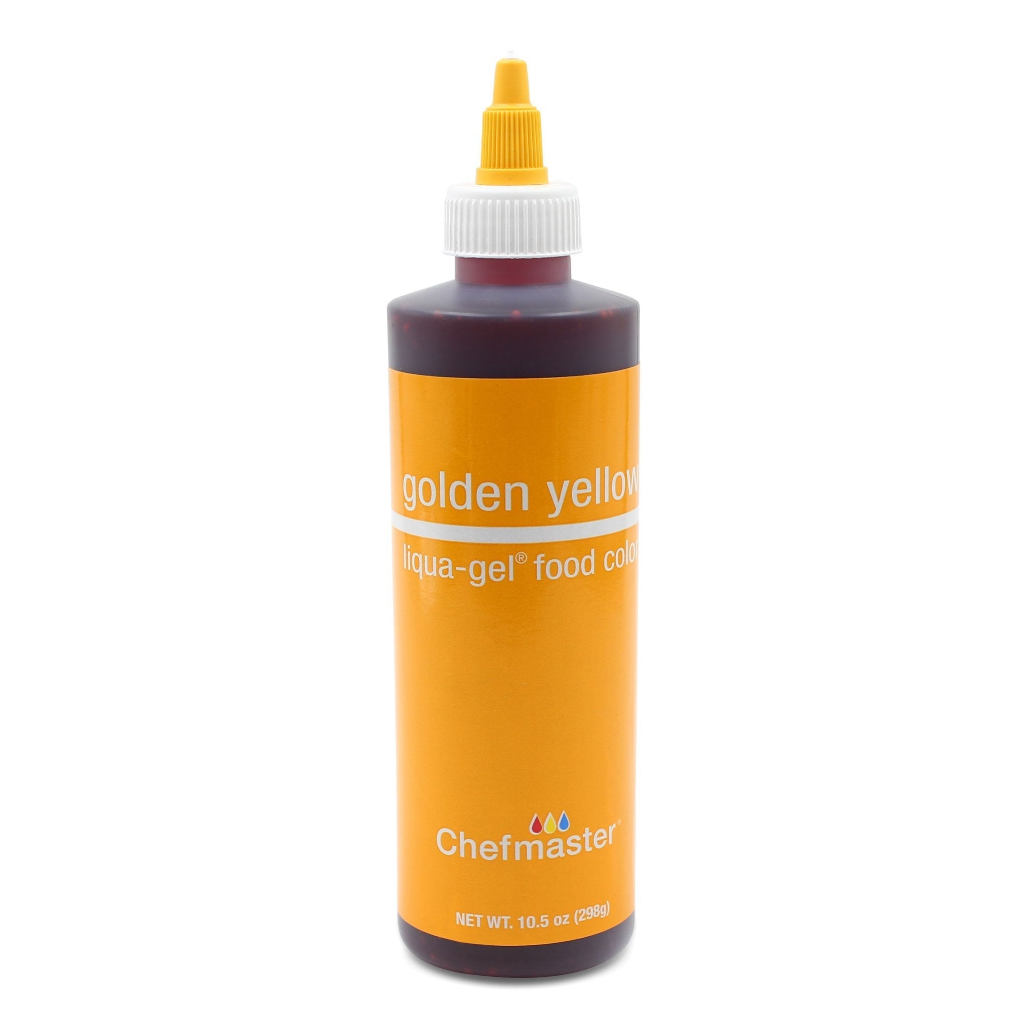 Chefmaster Gel Food Color 1-Ounce Golden Yellow