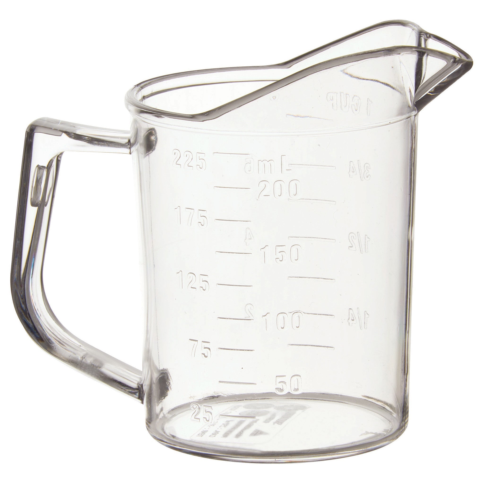 Winco Liquid Measuring Cup, 1 Qt, Clear