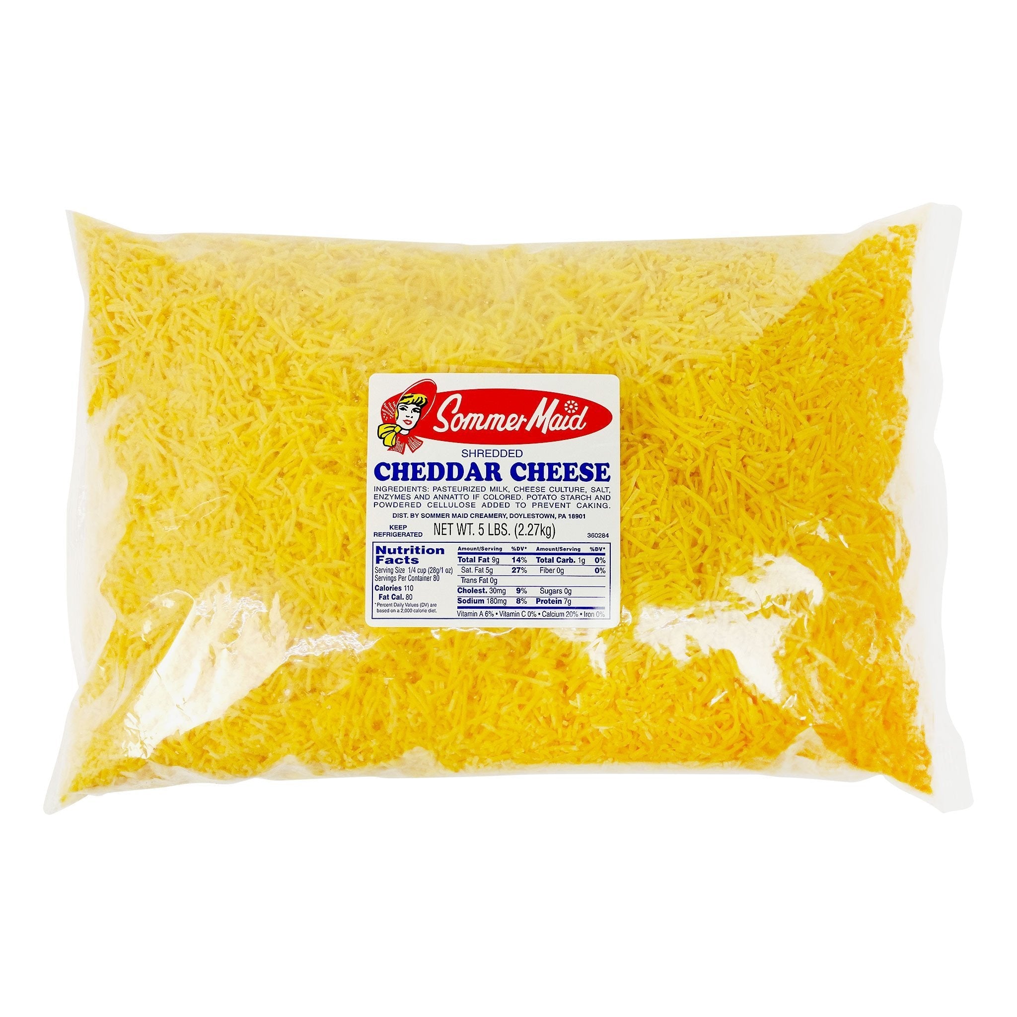 Cheese, Cheddar Shredded: FREEZE-DRIED BULK