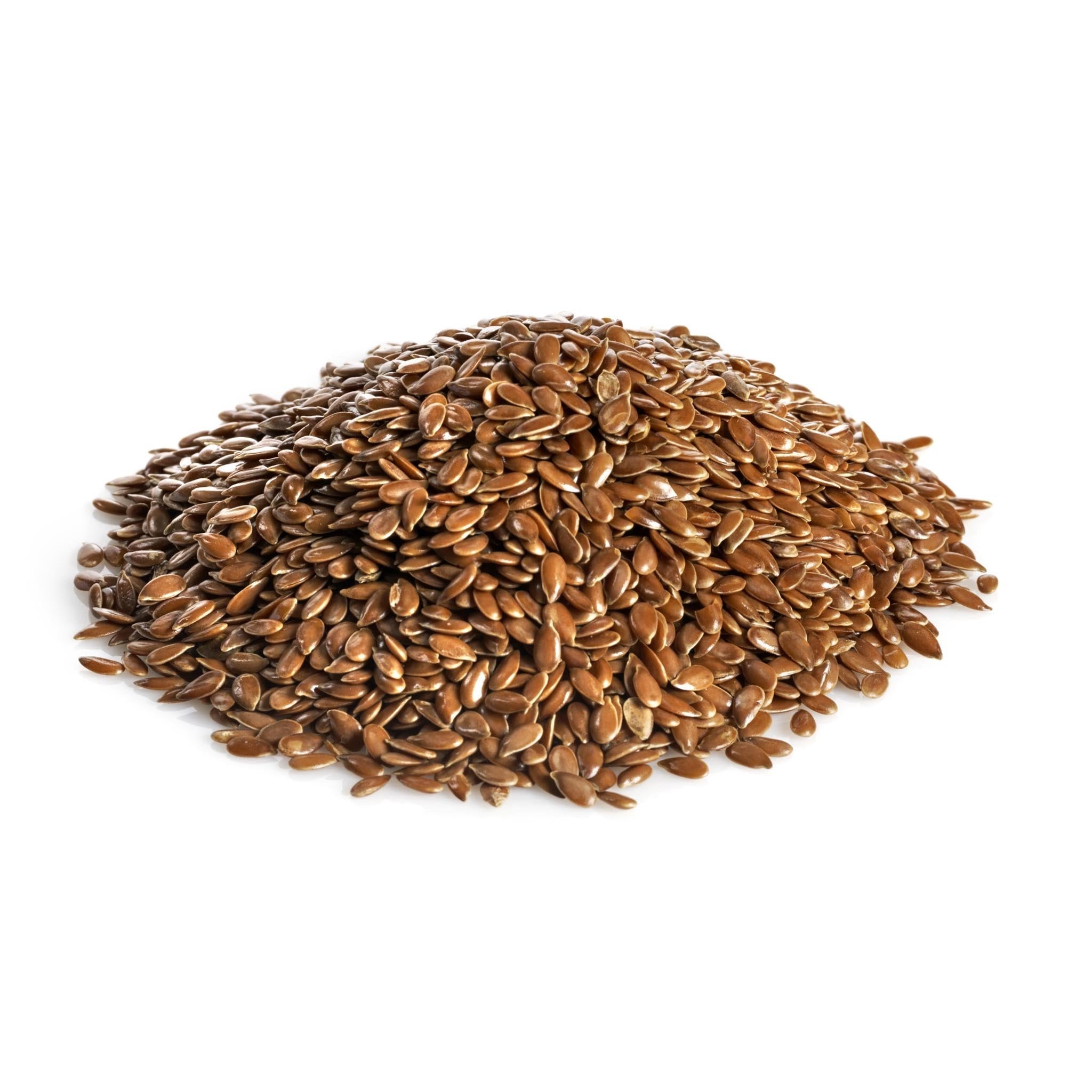 Wholesale Flax Seeds Sold In 25 Pound Containers.