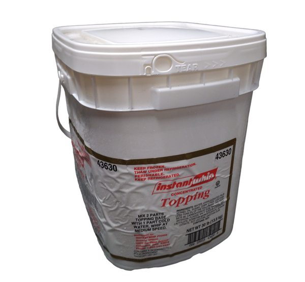 Bulk 0r Wholesale - Instant Whip Concentrated Topping 30 LB – Bakers ...