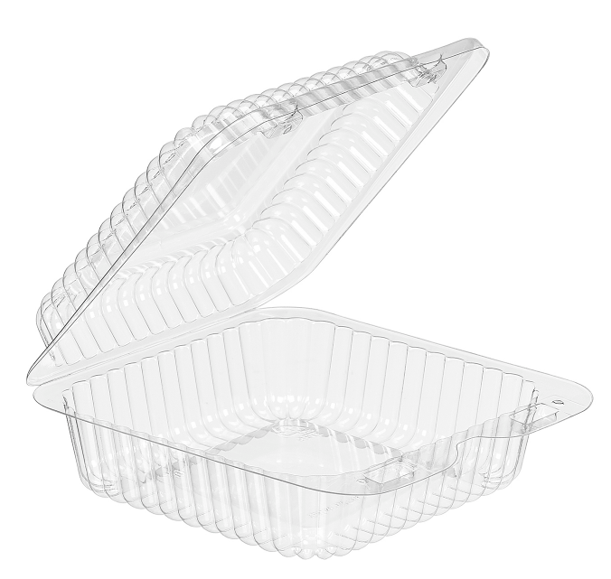 Bulk Pie Clam Hinged Container SLP10 at Wholesale Pricing – Bakers ...