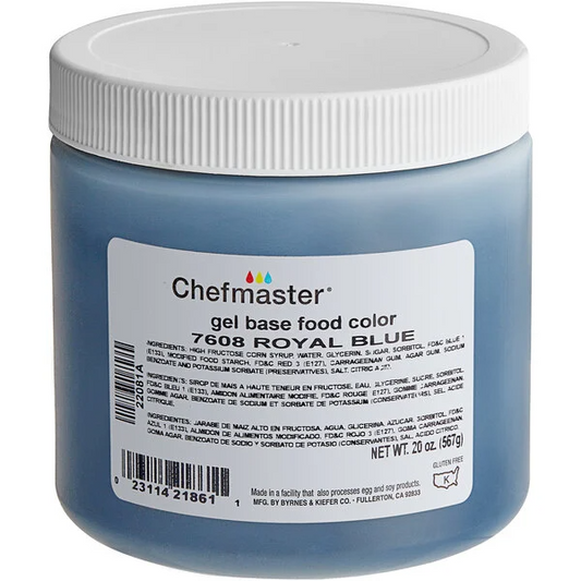 Chefmaster Royal Blue Gel Food Coloring