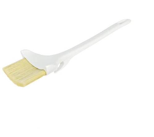 4 Wide Boar Bristle Pastry / Basting Brush with Wood Handle